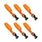 Wrap-It Saw-Tooth Straps - 12-foot (6-Pack) Orange - Lashing Straps with Easy to Use Buckle A106-ST-12OR - alternate 1